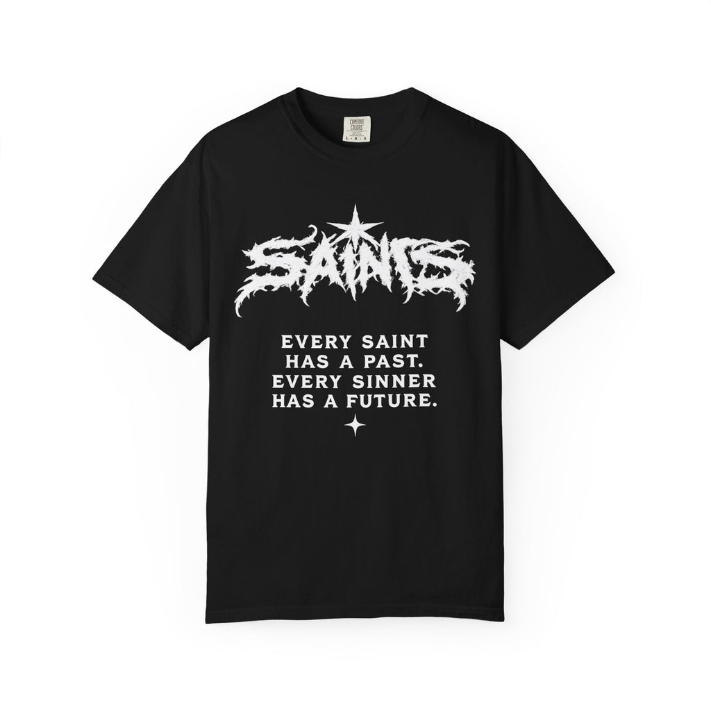 Saints White On Black