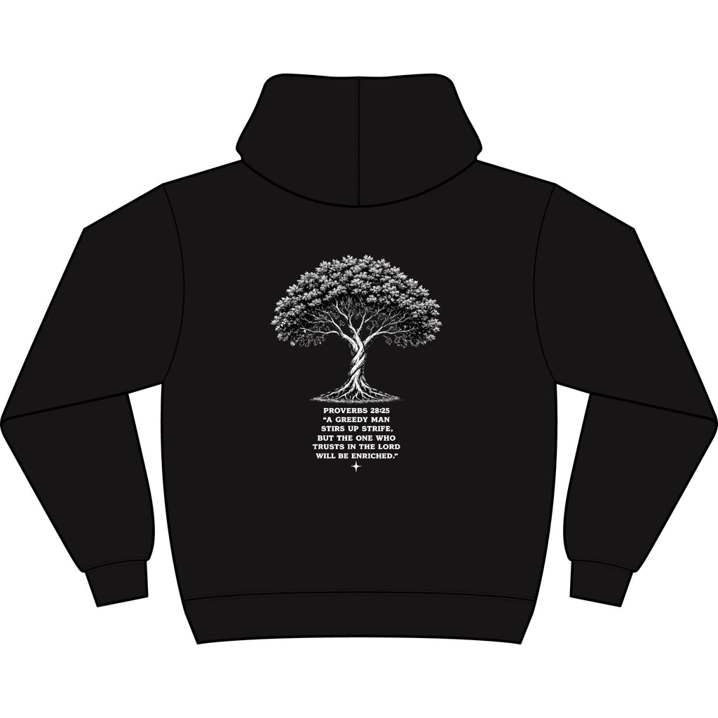 Saints Garden White Hoodie