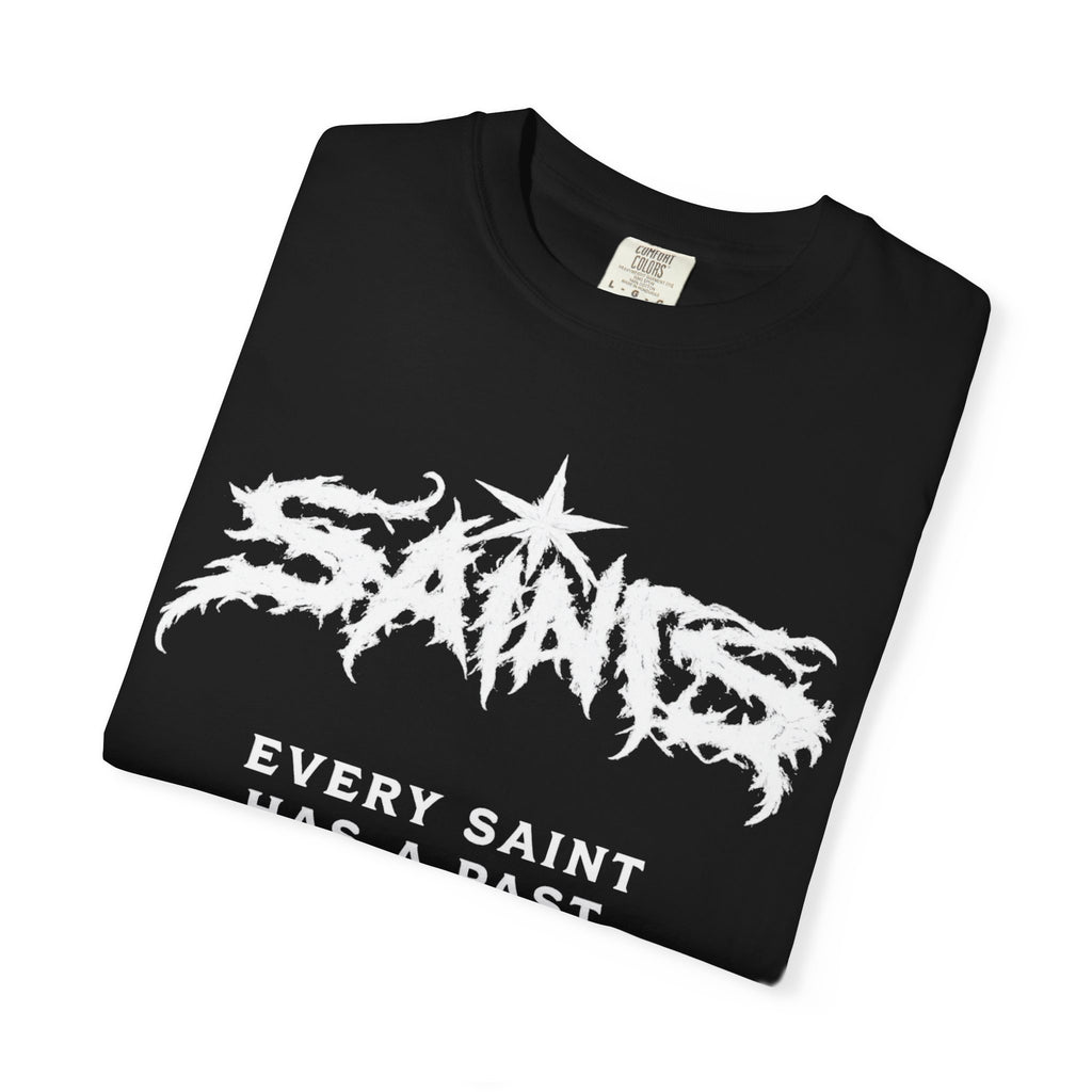 Saints White On Black